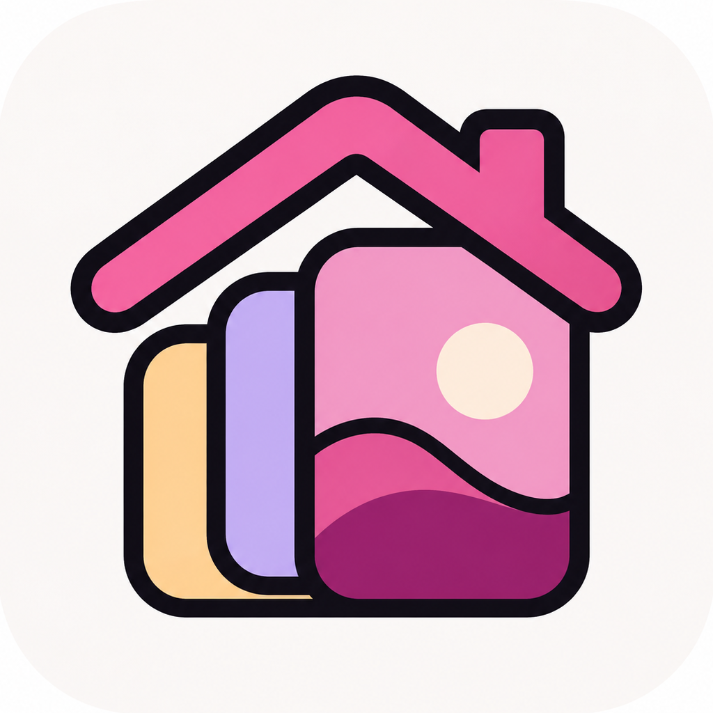 Wallpaper House app icon